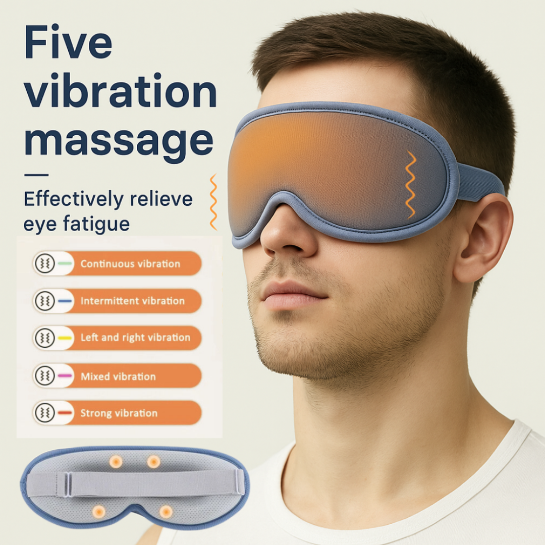Heating and Massaging Sleep Mask