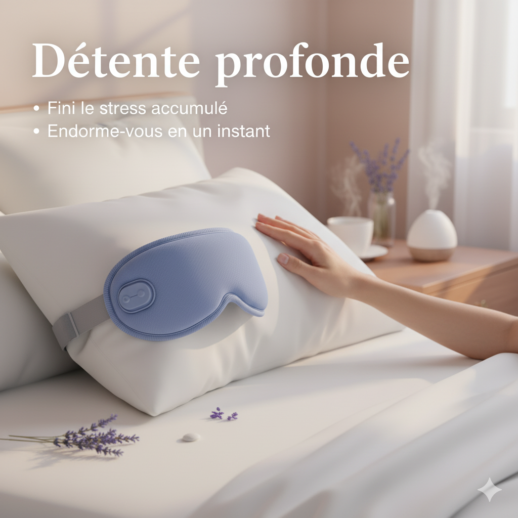 Masque chauffant massant - Miopure