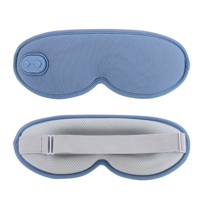 USB Sleep Eye Mask Electric Heated Eye Massager Hot Compress 5 Vibration Mode Massage Intelligent Sleep Shading 3DEye Protection
