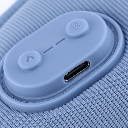 USB Sleep Eye Mask Electric Heated Eye Massager Hot Compress 5 Vibration Mode Massage Intelligent Sleep Shading 3DEye Protection